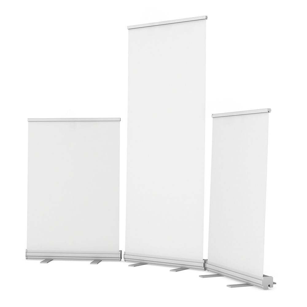 ROLL UP Mobilus reklaminis stendas STANDARD