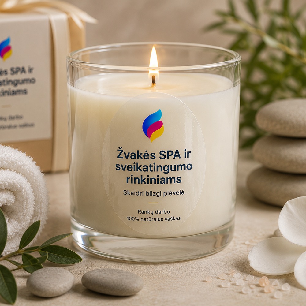 Žvakių etiketės pavyzdys 7