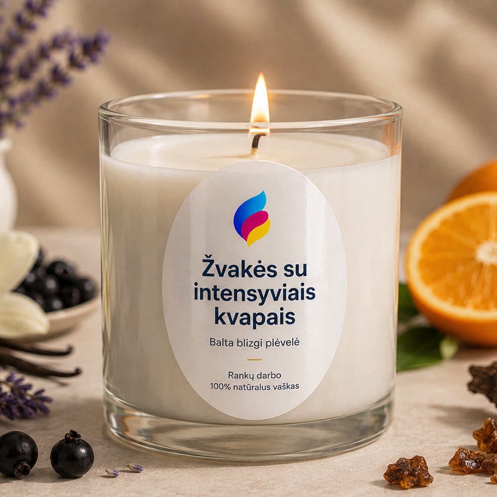 Žvakių etiketės pavyzdys 8